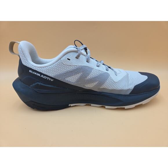Salomon Elixir Activ Hiking Shoe Mens Sz 10.5 Sneaker Glacier Gray main image 4